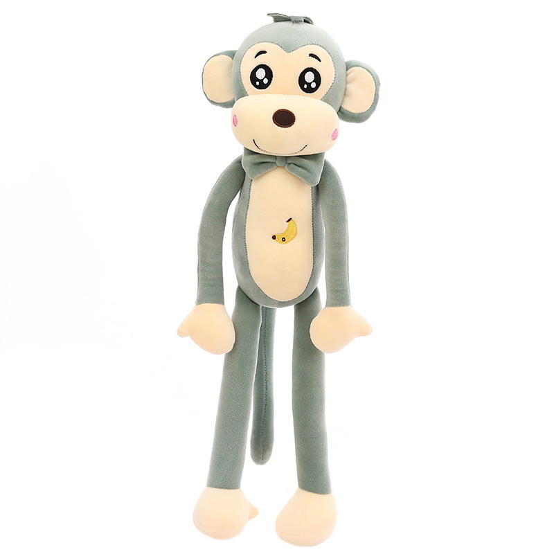 <font dir="auto" style="vertical-align: inherit;"><font dir="auto" style="vertical-align: inherit;">Nouveau jouet en peluche bébé singe, poupée singe à bras longs, jolie figurine de petit singe, cadeau d'anniversaire.</font></font>