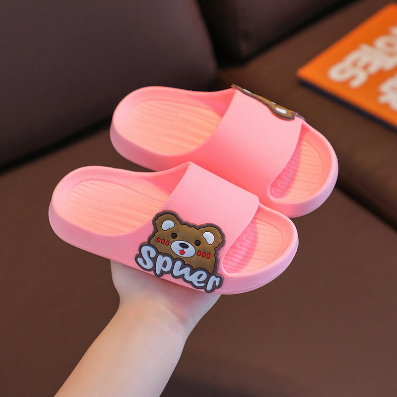 BearWalk – Cartoon Beer Kinderslippers