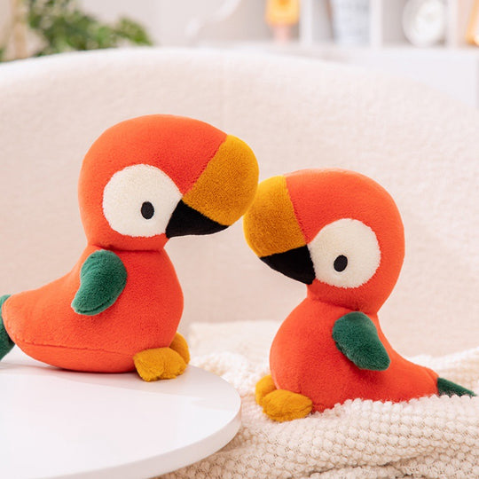BeakBuddy – Papegaai Knuffel met Grote Snavel