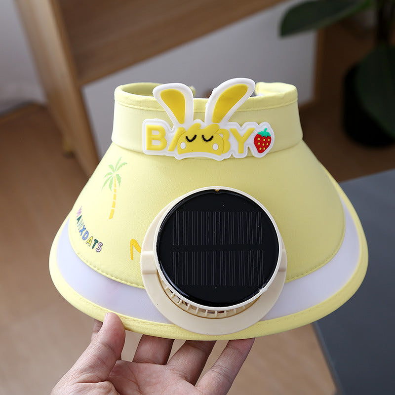 SunnyBreeze – Kinder Zonneklep met Ventilator