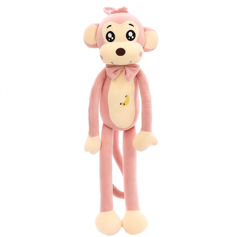 <font dir="auto" style="vertical-align: inherit;"><font dir="auto" style="vertical-align: inherit;">Nouveau jouet en peluche bébé singe, poupée singe à bras longs, jolie figurine de petit singe, cadeau d'anniversaire.</font></font>