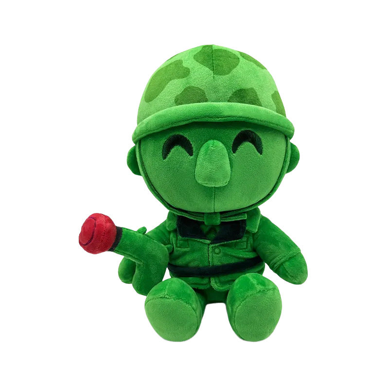 <font dir="auto" style="vertical-align: inherit;"><font dir="auto" style="vertical-align: inherit;">Périphériques de jeu en peluche Custom Mini Royale, poupées en peluche Green Warrior, cadeaux, jouets et poupées.</font></font>