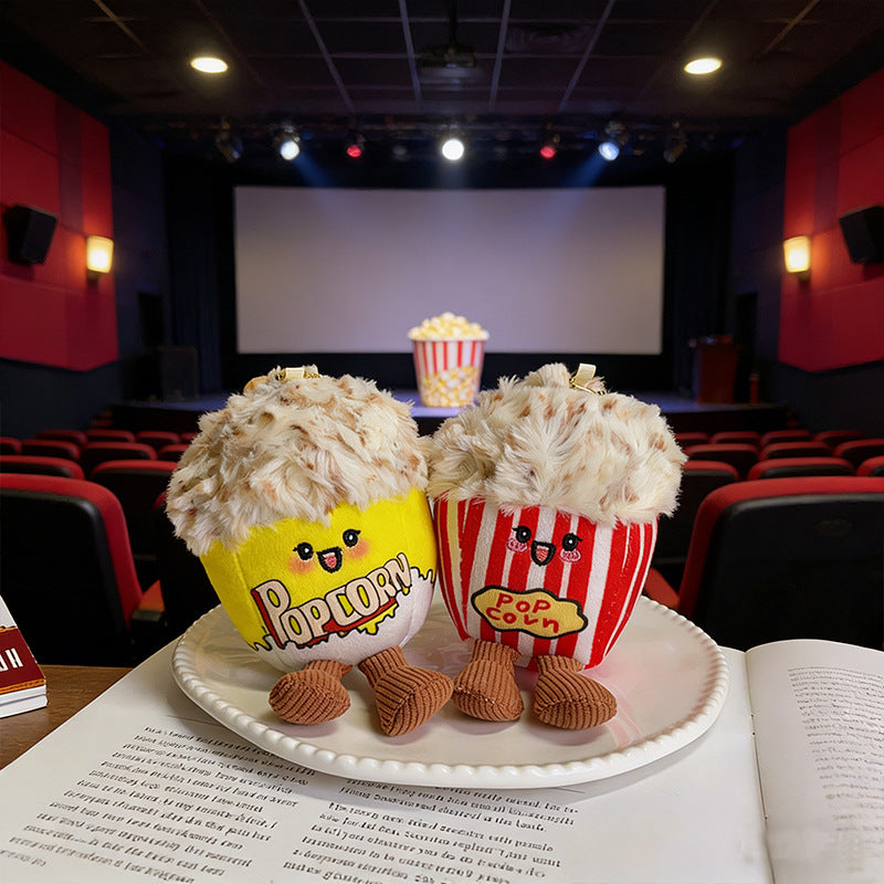 PopcornCuddle – Popcorn Knuffel Sleutelhanger