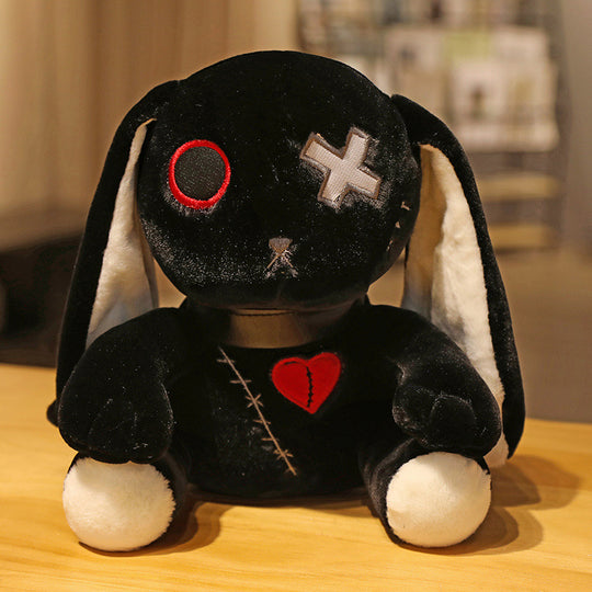 <font dir="auto" style="vertical-align: inherit;"><font dir="auto" style="vertical-align: inherit;">Peluche lapin transfrontalier Halloween Rebirth sombre, poupée lapin Halloween multicolore</font></font>