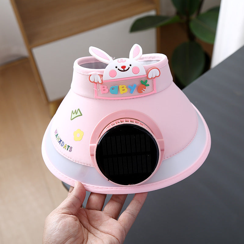 SunnyBreeze – Kinder Zonneklep met Ventilator