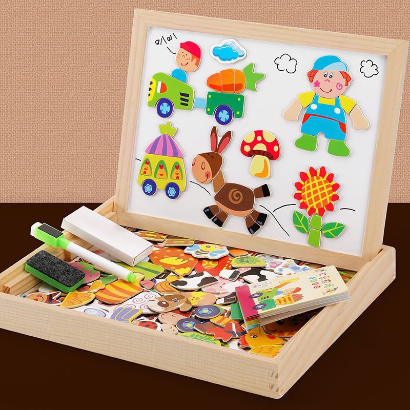 Create & Play™ - Montessori 2-in-1 tekentafel
