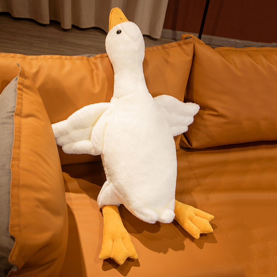 GooseDream™ – Grote Witte Gans Knuffel