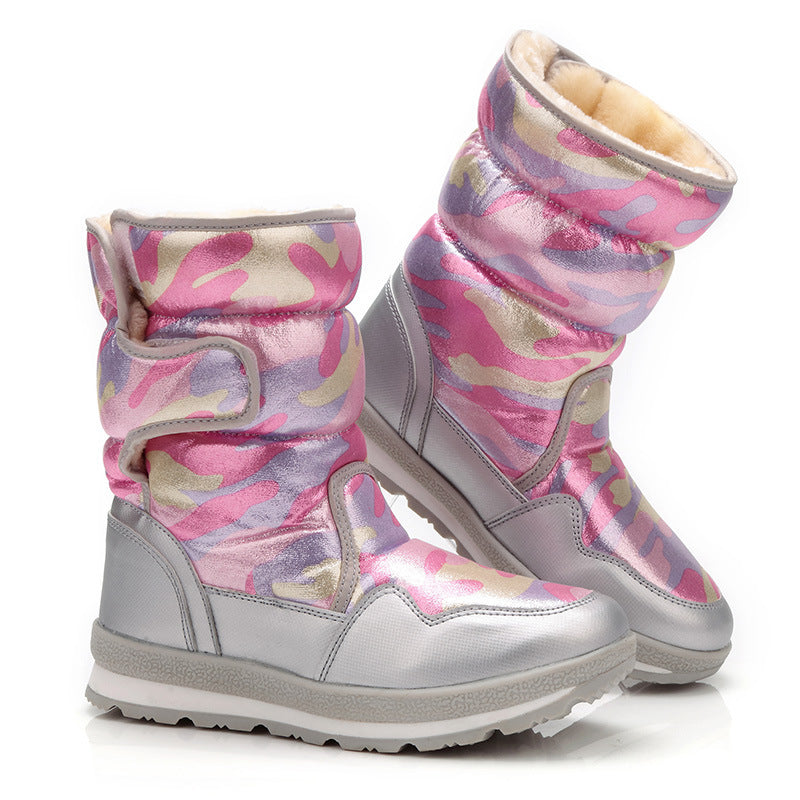 SnowBuddy – Waterdichte Kinder Snowboots met Klittenband