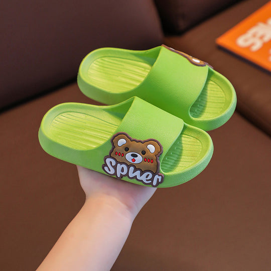 BearWalk – Cartoon Beer Kinderslippers