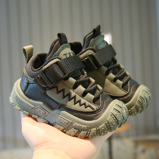 ActiveGrip – Kinder Sneakers met Klittenband en Antislip Zool