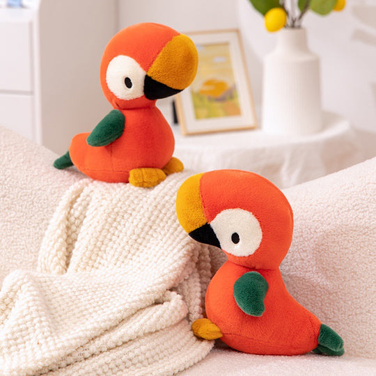 BeakBuddy – Papegaai Knuffel met Grote Snavel