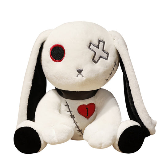 <font dir="auto" style="vertical-align: inherit;"><font dir="auto" style="vertical-align: inherit;">Peluche lapin transfrontalier Halloween Rebirth sombre, poupée lapin Halloween multicolore</font></font>