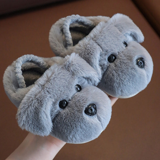 FluffyPup – Pluche Puppy Pantoffels
