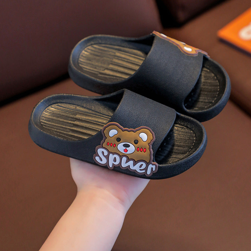 BearWalk – Cartoon Beer Kinderslippers
