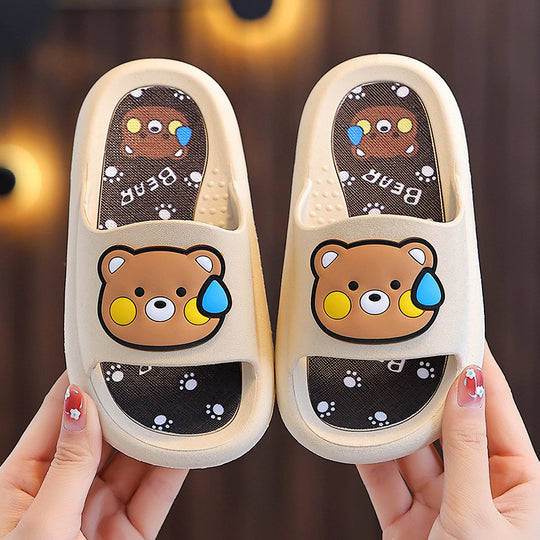 HappyBear – Cartoon Beer Kinderslippers
