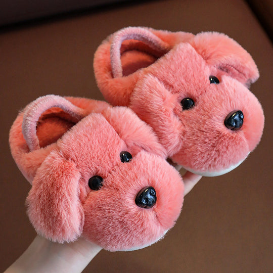 FluffyPup – Pluche Puppy Pantoffels