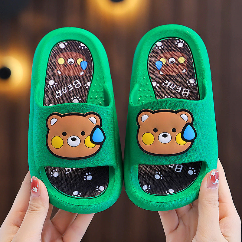 HappyBear – Cartoon Beer Kinderslippers