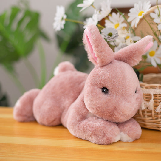 VelvetBunny – Realistische Langharige Konijnenknuffel