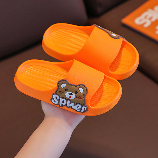 BearWalk – Cartoon Beer Kinderslippers