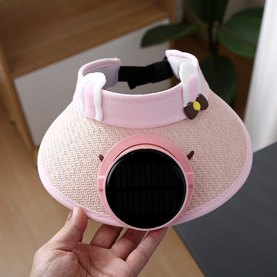 SunnyBreeze – Kinder Zonneklep met Ventilator