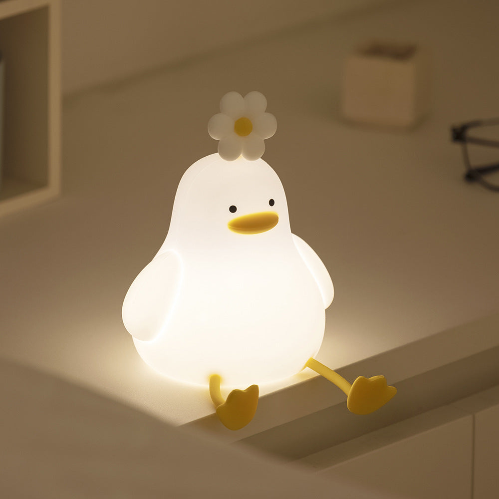DuckGlow™ – Schattig LED Squishy Nachtlampje – USB Oplaadbaar