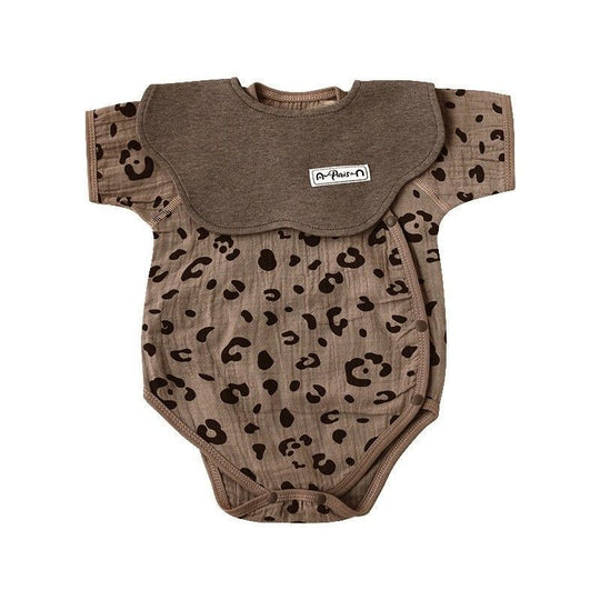 LittleWild – Katoenen Baby Romper met Muts