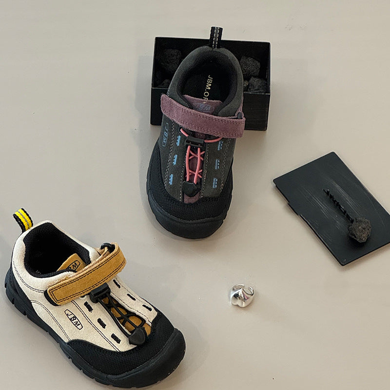 TrekGuard – Kinder Outdoor Sneakers met Klittenband
