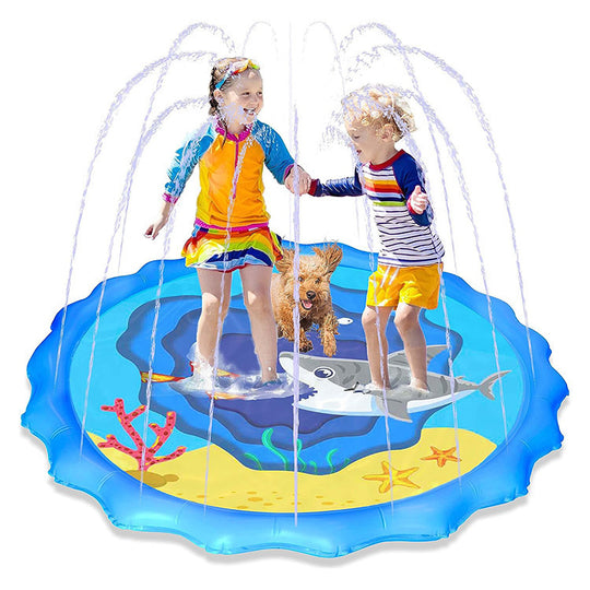 SplashPaws – Opblaasbare Sproeimat voor Kinderen en Honden
