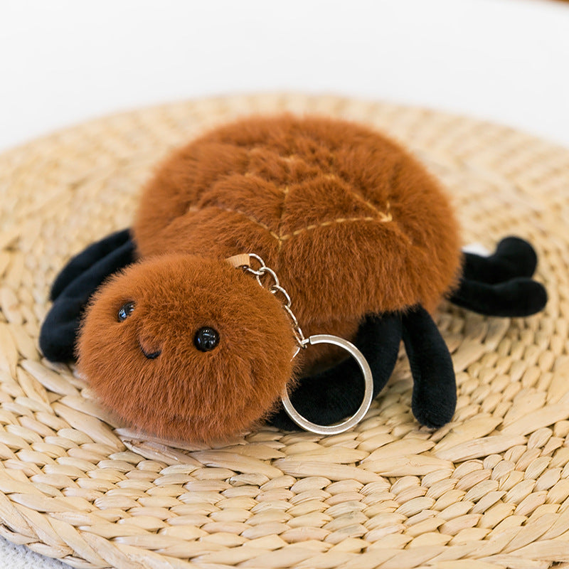 <font dir="auto" style="vertical-align: inherit;"><font dir="auto" style="vertical-align: inherit;">Nouvelle série créative de jouets en peluche Insectes, araignées et abeilles mignonnes, porte-clés chenilles</font></font>