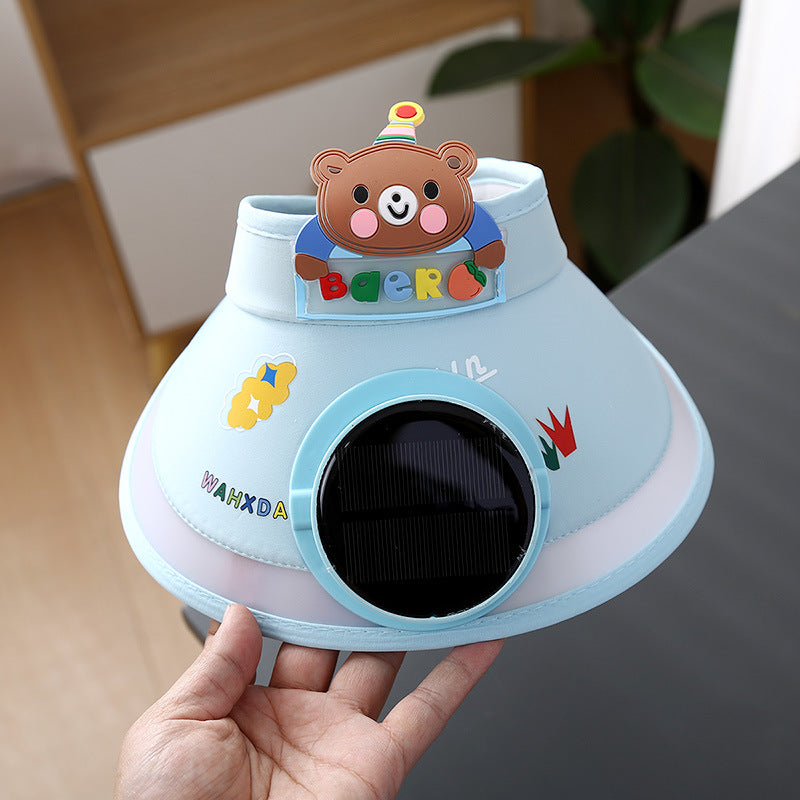 SunnyBreeze – Kinder Zonneklep met Ventilator