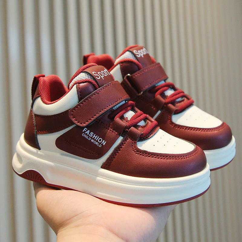 StepUp – Hoge Kinder Sneakers met Klittenband en Antislip Zool