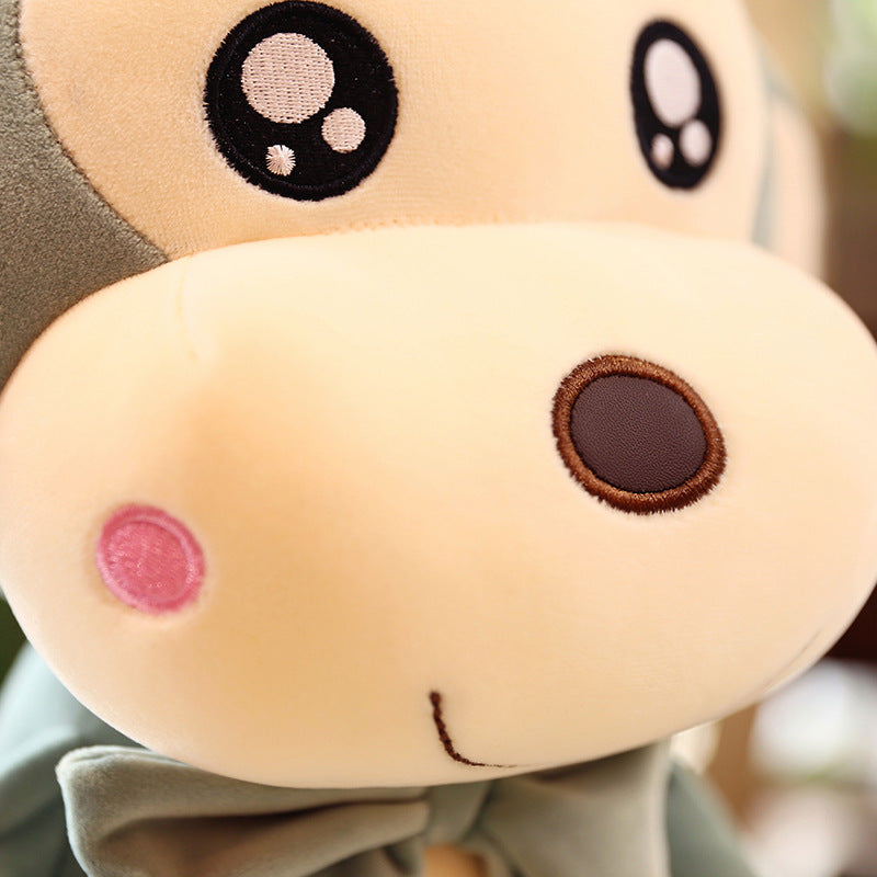 <font dir="auto" style="vertical-align: inherit;"><font dir="auto" style="vertical-align: inherit;">Nouveau jouet en peluche bébé singe, poupée singe à bras longs, jolie figurine de petit singe, cadeau d'anniversaire.</font></font>