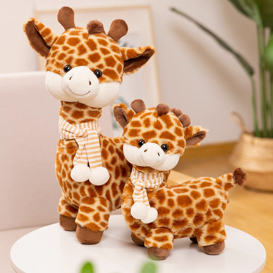 GiraffeSnuggle™ – Zachte Giraf Knuffel met Sjaal