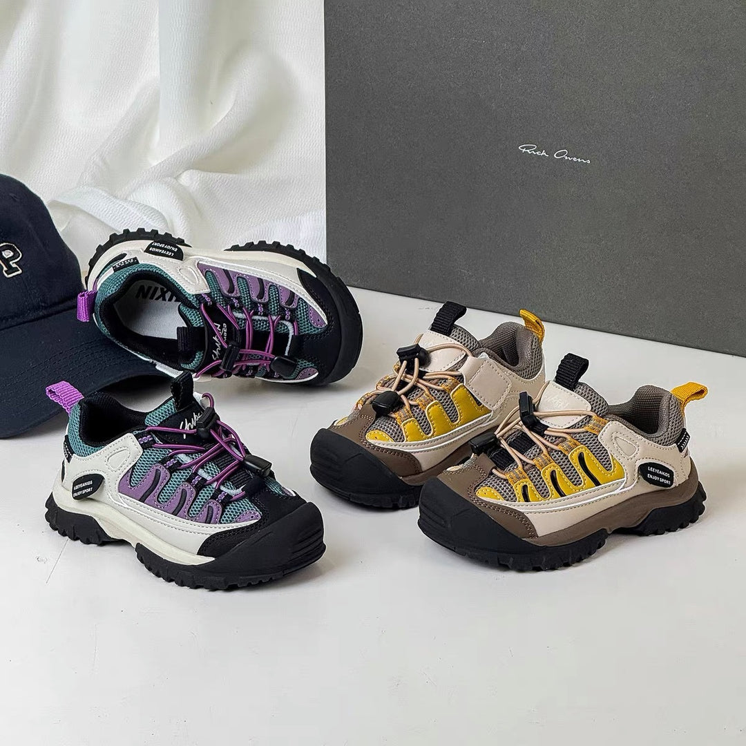 TrailSport – Jongens Outdoor Sneakers met Elastische Sluiting