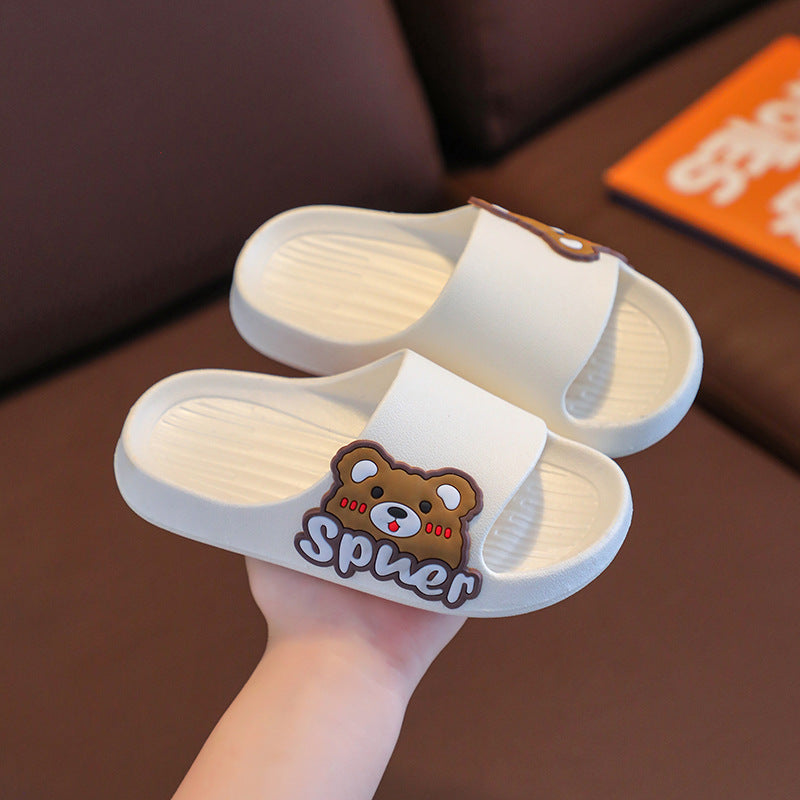 BearWalk – Cartoon Beer Kinderslippers