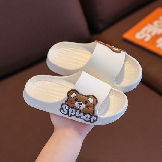 BearWalk – Cartoon Beer Kinderslippers