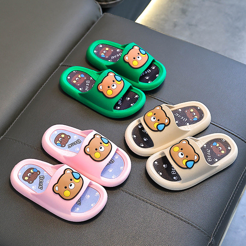 HappyBear – Cartoon Beer Kinderslippers