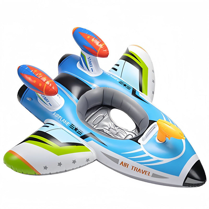 SkySplash – Opblaasbare Vliegtuig Zwemband voor Kinderen