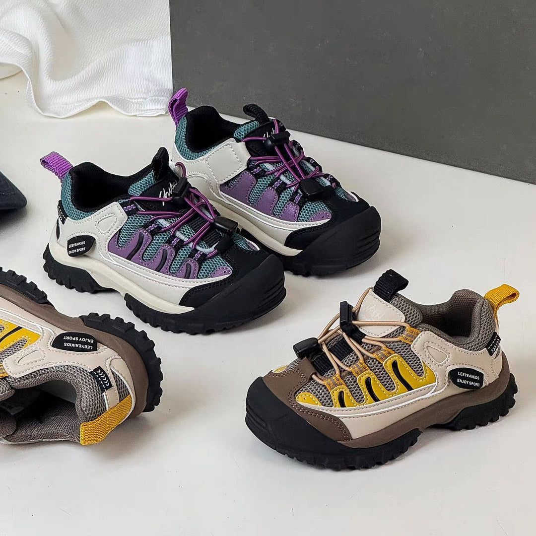 TrailSport – Jongens Outdoor Sneakers met Elastische Sluiting