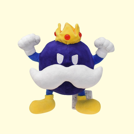 <font dir="auto" style="vertical-align: inherit;"><font dir="auto" style="vertical-align: inherit;">Nouvelle peluche Mario Roi Bob Noir Mine Roi Bomber Porte-clés Peluche</font></font>