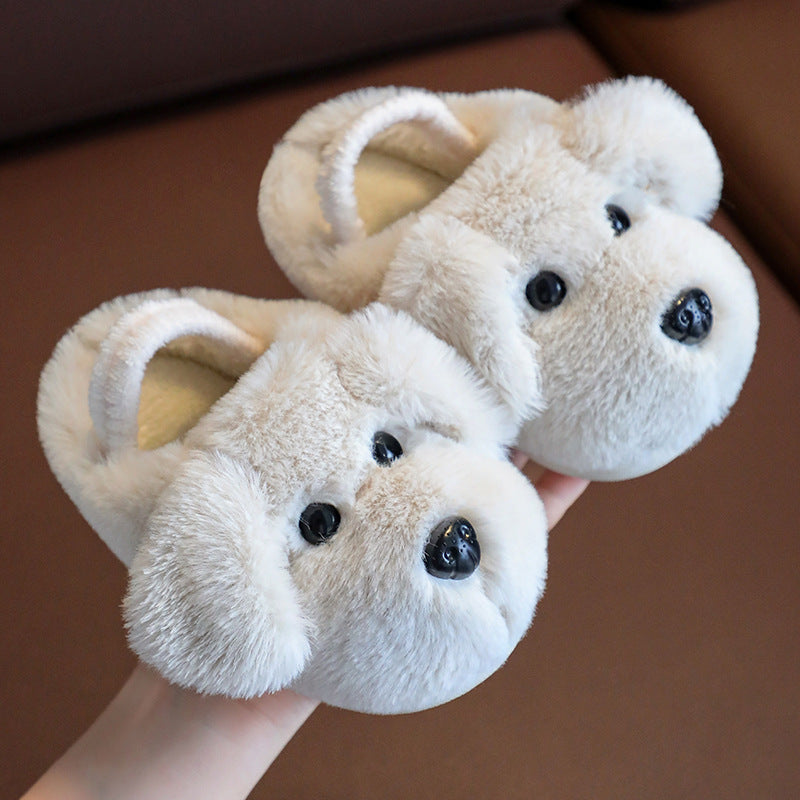 FluffyPup – Pluche Puppy Pantoffels