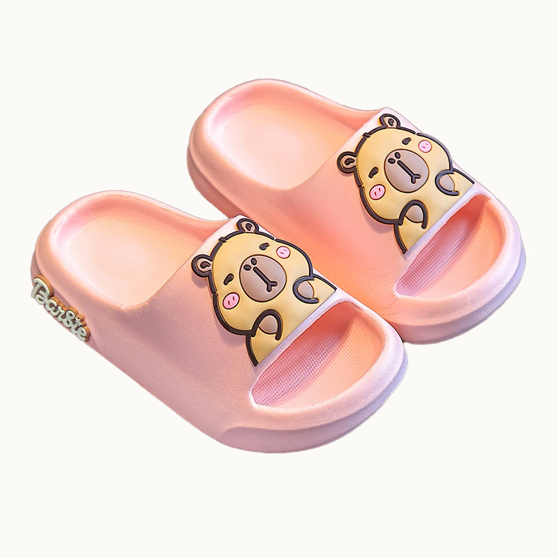 CapySlides – Cartoon Capybara Slippers