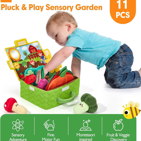 GardenPals – Sensorische Tuin Knuffelset