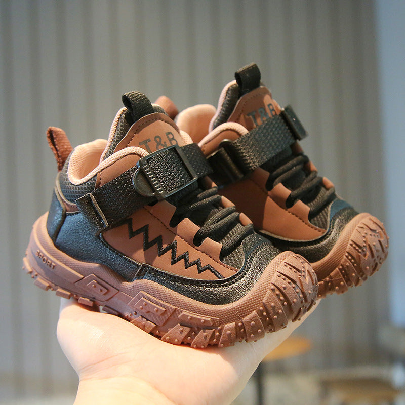ActiveGrip – Kinder Sneakers met Klittenband en Antislip Zool