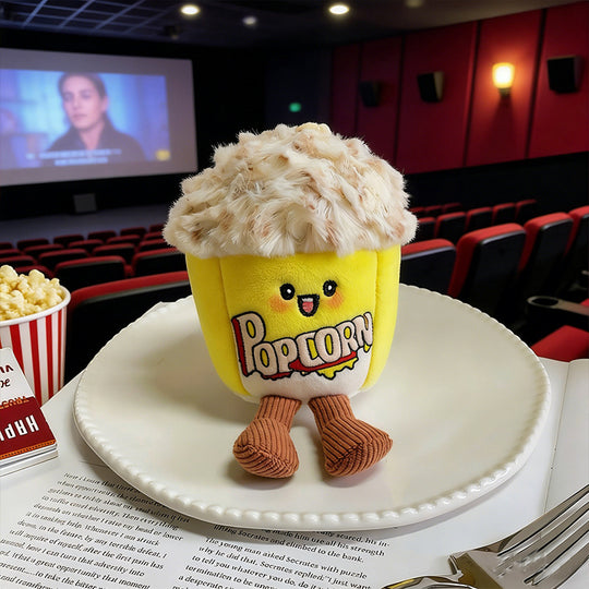 PopcornCuddle – Popcorn Knuffel Sleutelhanger