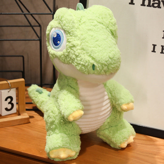 <font dir="auto" style="vertical-align: inherit;"><font dir="auto" style="vertical-align: inherit;">Peluche dinosaure à gros yeux, animaux en peluche jaunes et verts, autre chinois</font></font>