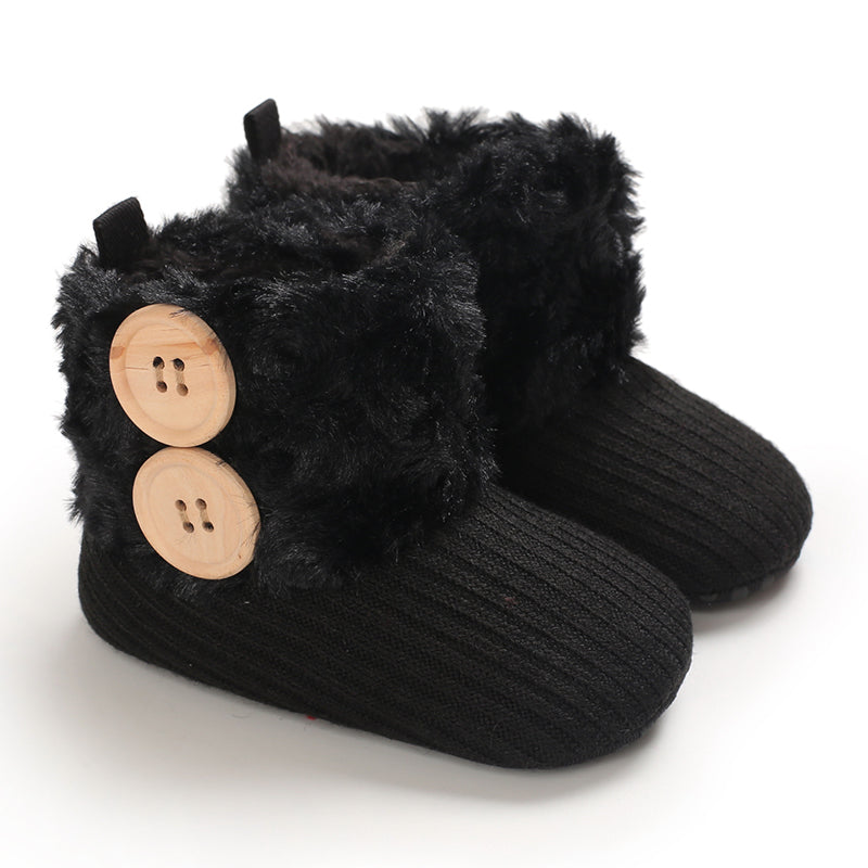 SnuggyPaws™ – Warme Baby Winterschoenen met Antislip Zool