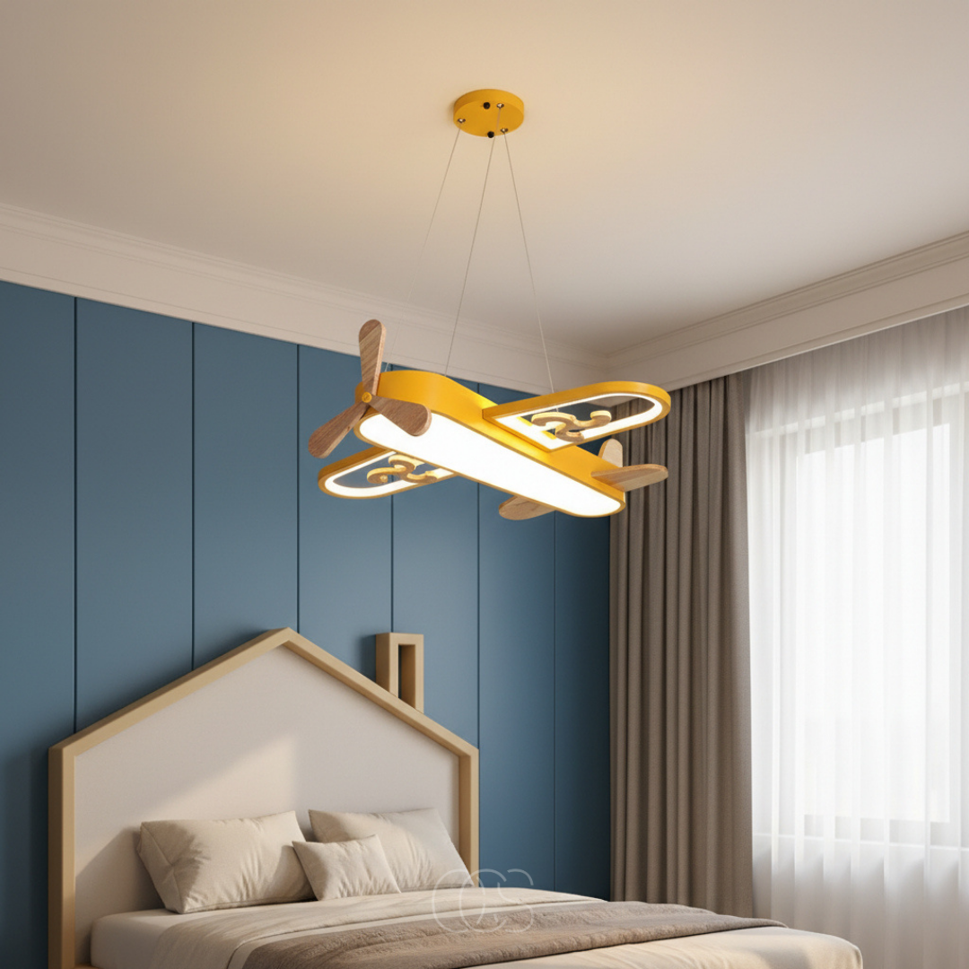 SkyDream – Dimbare Vliegtuig Hanglamp