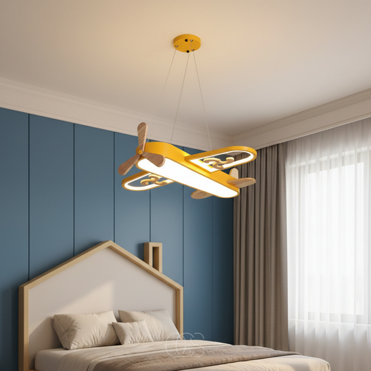 SkyDream – Dimbare Vliegtuig Hanglamp