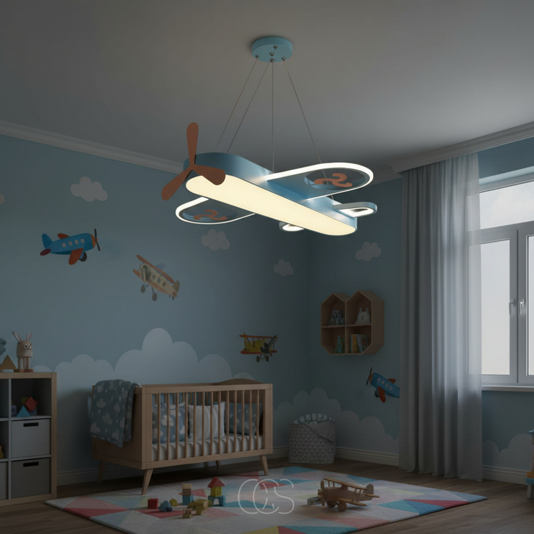 SkyDream – Dimbare Vliegtuig Hanglamp